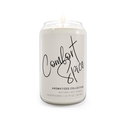Comfort Spice Scented Soy Candle, Cozy Home Decor, Relaxing Gift, Aromatherapy, Handpoured Candles, Perfect for Self-Care