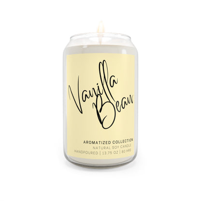 Vanilla Bean Scented Soy Candle, Aromatherapy, Home Decor, Eco-Friendly Gift, Relaxation, Self-Care, Housewarming