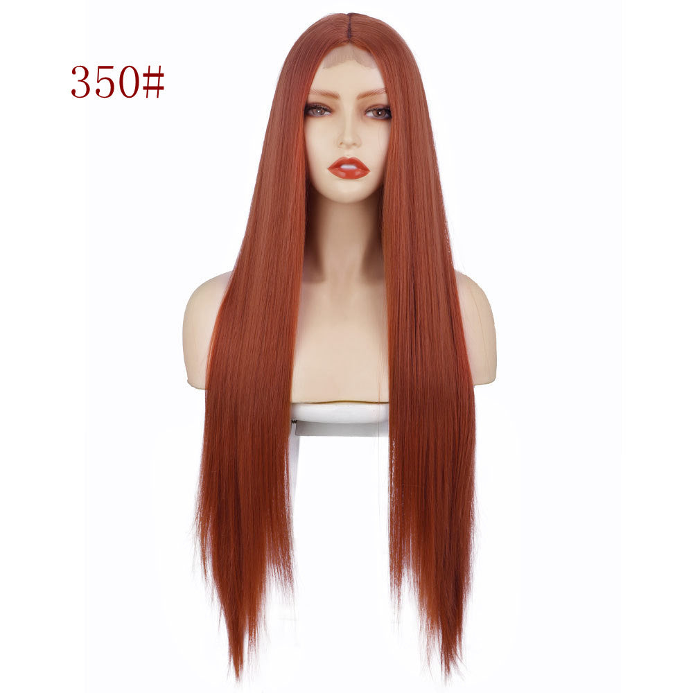 High-temperature Fiber Chemical Fiber Wig Small Lace Headgear