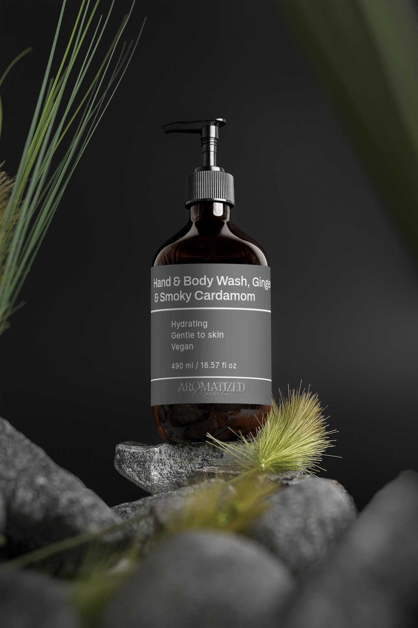 Hand & Body Wash, Ginger & Smoky Cardamom