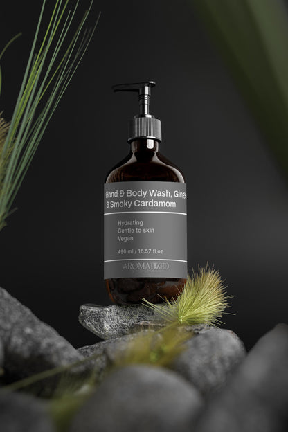 Hand & Body Wash, Ginger & Smoky Cardamom