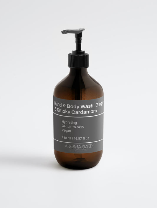 Hand & Body Wash, Ginger & Smoky Cardamom