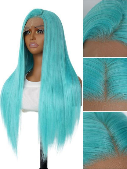 Women's Long Straight Wig Lace Gorgeous Fluffy