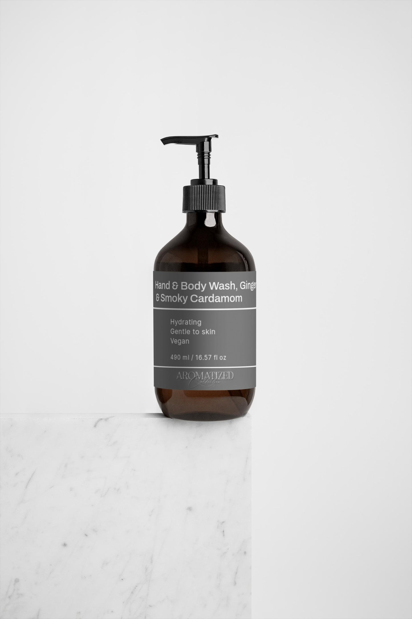Hand & Body Wash, Ginger & Smoky Cardamom