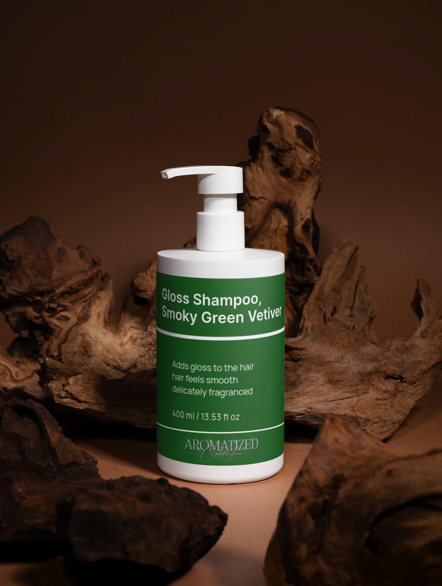 Gloss Shampoo, Smoky Green Vetiver